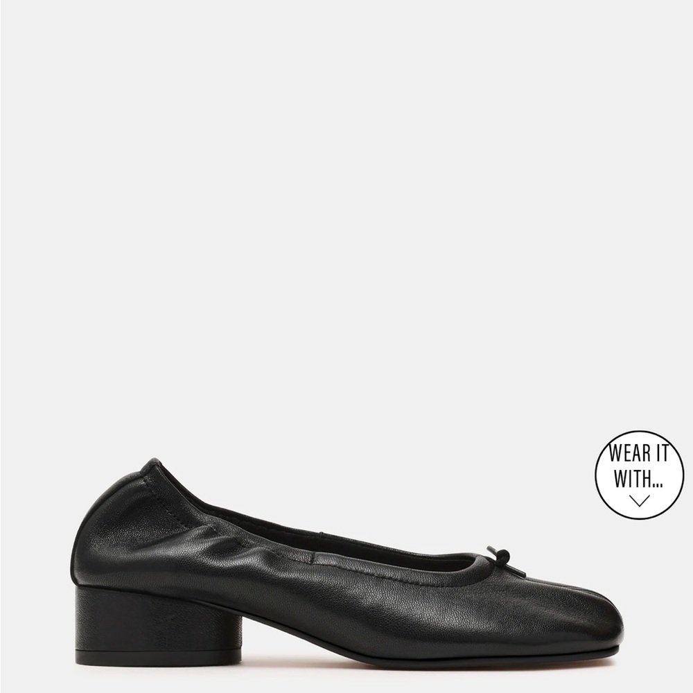 Steve Madden CYRA BLACK LEATHER — NWT - Picture 4 of 9